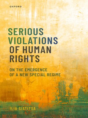 cover image of Serious Violations of Human Rights